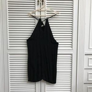 New! Urban Outfitters Black Halter Dress